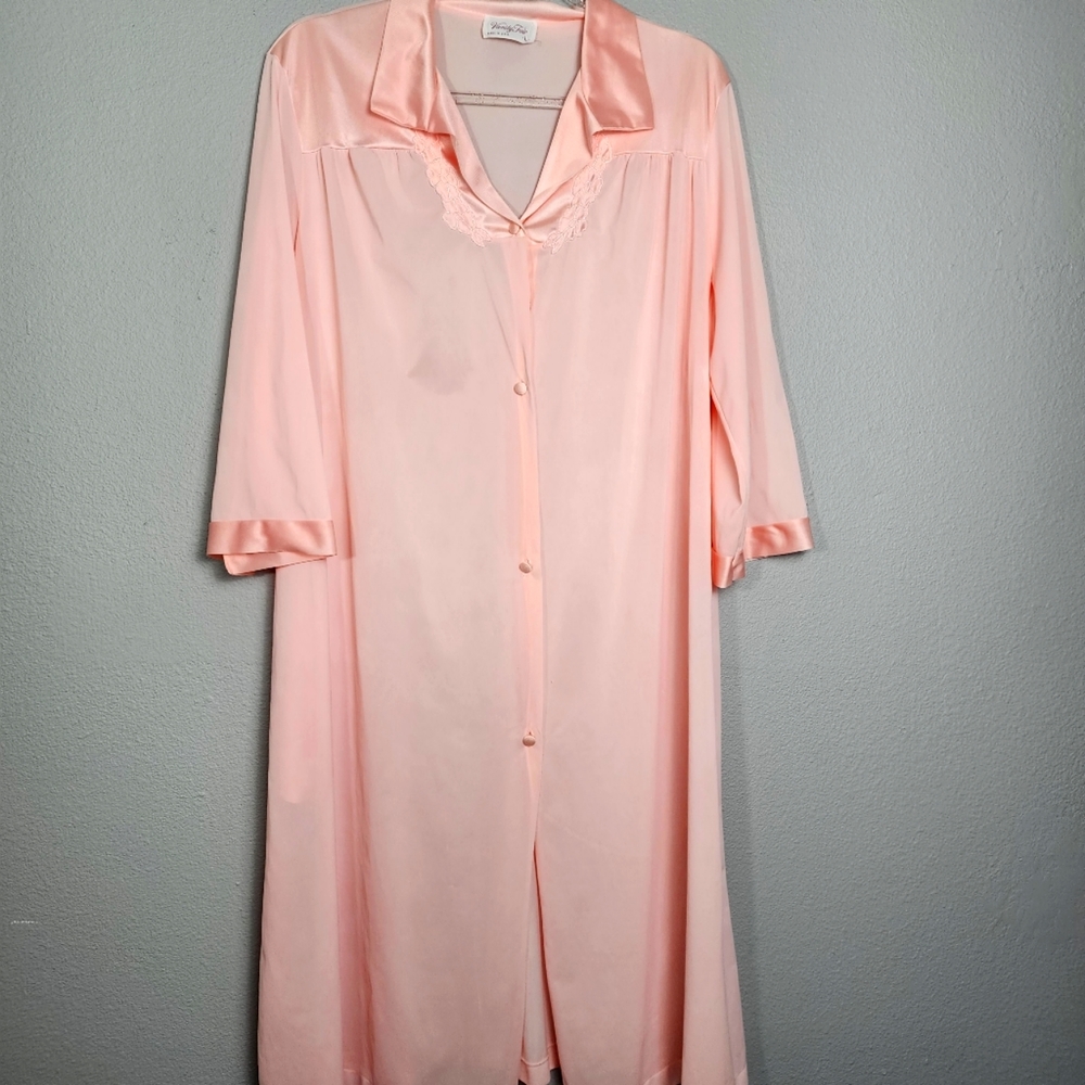 Vanity fair house dress, vintage, large